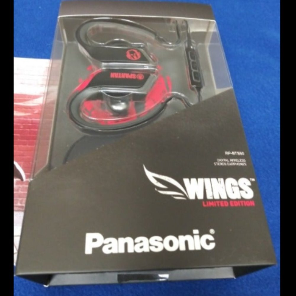 PANASONIC RP-BTS50P1-K Digital Wireless Earphones Wings Limited Edition